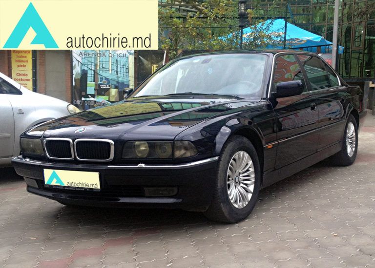 Прокат авто с водителем Кишинев BMW E38 лонг - Прокат авто в молдове